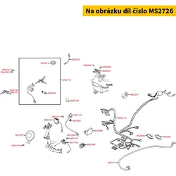 Kymco Halter f. Blinkrelais MS2726