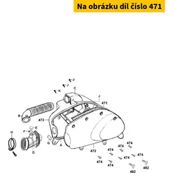 Kymco Luftfiltereinsatz MS2822