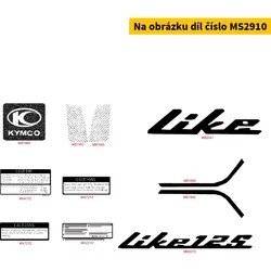 Kymco Lackstift blau-schwarz met. PB184 MS2910