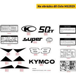 Kymco Lackstift  schwarz glanz NH001 MS2929