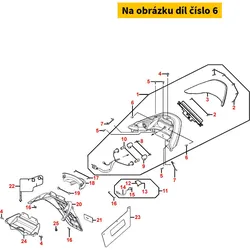 Kymco Blechmutter G05 C/M MS4193