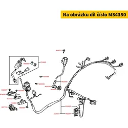 Kymco Gummiabdeckung f.Zündkerzenstecker MS4350