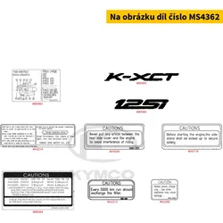 Kymco Lackstift rot (R8P) MS4362