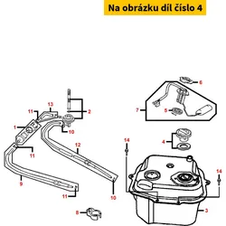 Kymco Tankdeckel MS4664