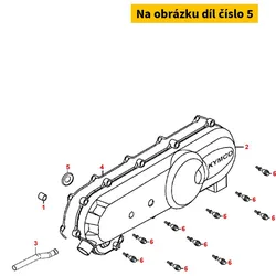Kymco Schraube G06x012 SK08/S/D06x15 = MS1338 MS5024