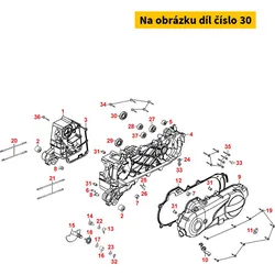 Kymco Wellendichtring 17x30x6 MS5103