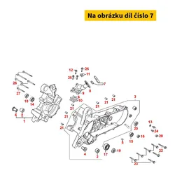 Kymco Isolator D=18mm mit O-Ring MS5107