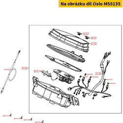 Kymco Schraube B05x011 KS/M/B11 = MS3578 MS5135
