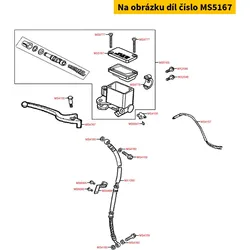Kymco Deckel f. Hauptbremszylinder MS5167