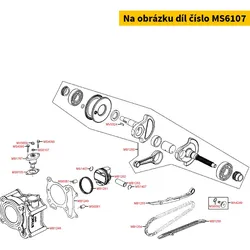 Kymco O-Ring 9,5x1,5mm MS6107