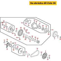 Kymco E-Ring 7mm MS6132