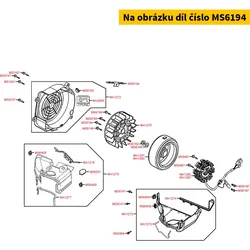 Kymco Haltespange f.Kabel MS6194