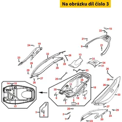 Kymco Beleuchtung kpl. f. Helmfach MS6567