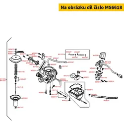 Kymco CO-Schraube kpl. MS6618