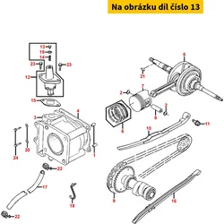 Kymco Verschlussschraube Kettensp. G08x007 SK10/Z/B16 MS9375
