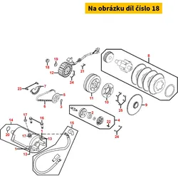 Kymco Mutter G14 SK19/B26/M MS9439
