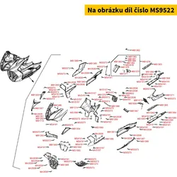 Kymco Gepäckhaken MS9522