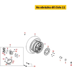 Kymco Gummikappe f. Entlüfternippel MS9544