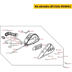 Kymco Schlauchklemme 12,5-14mm MS9641