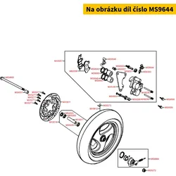 Kymco Schlauch MS9644