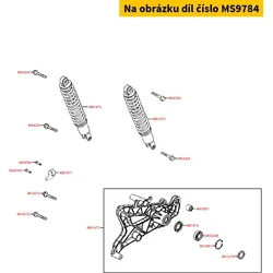 Kymco Schraube G05x012 KS/S/S10 = MX7722 MS9784