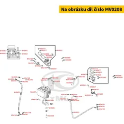 Kymco Gummiring = MB9681 MV0208
