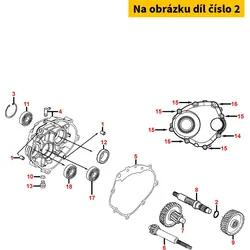 Kymco Seegering 25mm aussen MV0357