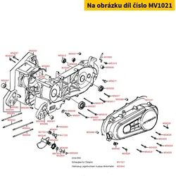 Kymco Schauglas f. Ölstand MV1021