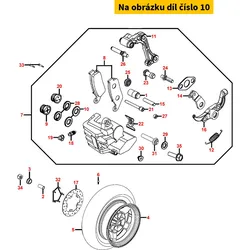 Kymco Staubschutzring MV2540