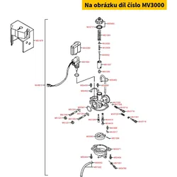 Kymco Düsennadelfixierung MV3000