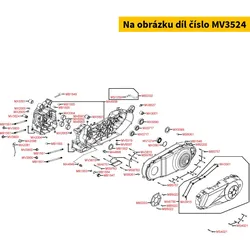 Kymco Öldruck-Ventil MV3524