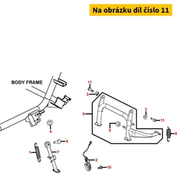 Kymco Schraube G10x025 SK14/B18/S MV8793