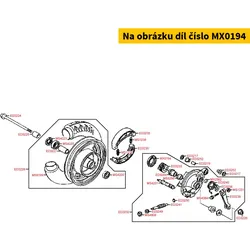 Kymco Wellendichtring 41x51x05 MX0194