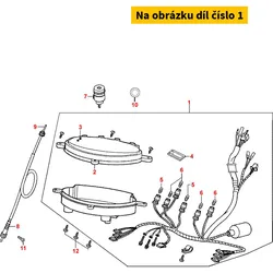 Kymco Tachometer D403 = MX0533 MX0534