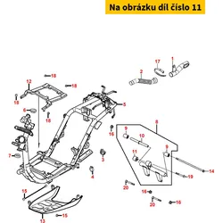 Kymco Gummilager f. Motorhalter MX0539