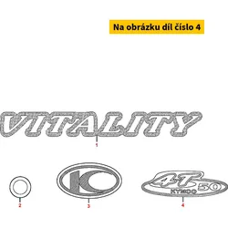 Kymco Emblem ( 4T 50 KYMCO) MX0546