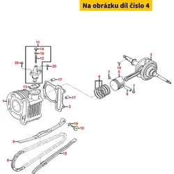 Kymco Kolbenringsatz MX0558B