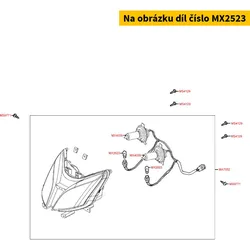 Kymco Schraube G08x020 SK12/C MX2523