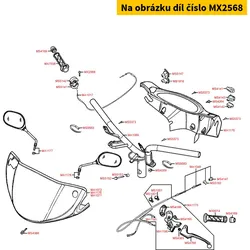 Kymco Schraube G05x022 KS/CR MX2568