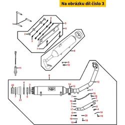 Kymco U-Scheibe 06x17x3,0 f. Hitzeschutz MX2742
