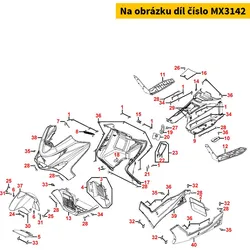 Kymco Hülse (Distanzhülse) MX3142