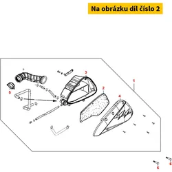 Kymco Luftfiltereinsatz MX4005