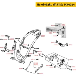 Kymco Schlauch Variomatikdeckelbelüftung MX4014