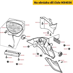 Kymco Rücklicht kpl. MX4036