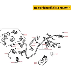 Kymco Anlasserrelais MX4047