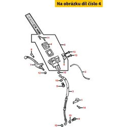 Kymco Deckel f. Hauptbremszylinder MX4061