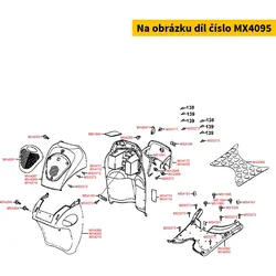 Kymco Gummimatte schwarz MX4095