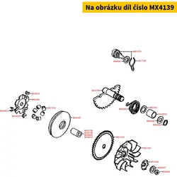 Kymco Variomatikhülse 20x38 B6,2 MX4139