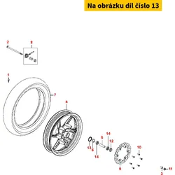 Kymco Wellendichtring 40x50x5 MX4175