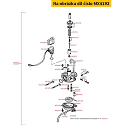 Kymco Feder f. Gasschieber MX4192